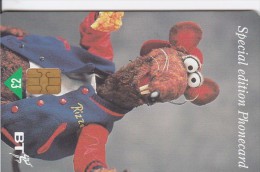 UK, BCC-092, Muppets: Rizzo,  2 Scans.   Chip : GPT2 - BT Generale