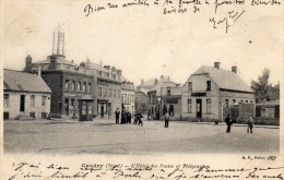 CPA  -  CAUDRY  (59)   L' Hotel Des Postes Et Télégraphes - Caudry