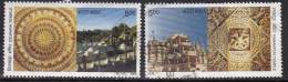 India Used 2009, Set Of 2, Dileara & Ranakpur Heritage Temple, Architectre Tempe Monument, Jain Religion, Art, Carvi - Gebruikt