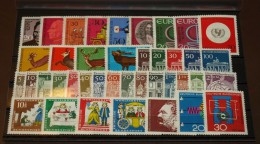 Bund Jahrgang Year Set  1966     Postfrisch ** MNH   #3855 - Collections