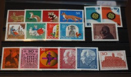 Bund Jahrgang Year Set  1967     Postfrisch ** MNH   #3856 - Collections