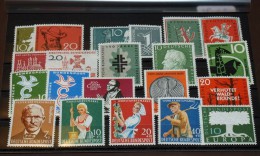 Bund Jahrgang Year Set  1958    Postfrisch ** MNH   #3869 - Collections