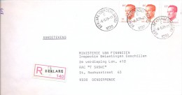 Omslag Enveloppe Aangetekend Berlare 140 - 1989 - Briefe
