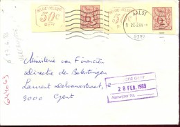 Omslag Enveloppe AALST - 1989 - Sobres