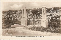 ENVIRONS DE LORETTE CIMETIERE MILITAIRE DE TARGETTE-guerre 1914/1918-militaria-military - War Cemeteries