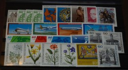 Berlin  Jahrgang Year Set  1980   Mit C/D Und Blockeinzelmarken  Postfrisch ** MNH    #3910 - Collections