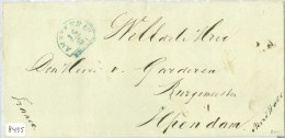 E.o. BRIEFOMSLAG Uit 1843 Van PURMEREND Aan De BURGEMEESTER ILPENDAM  (8455) - ...-1852 Prephilately