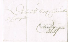 7881. Carta Entera Pre Filatelica MARTORELL (Barcelona) 1809 - ...-1850 Prephilately