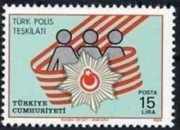 1984 TURKEY TURKISH POLICE ORGANIZATION MNH ** - Politie En Rijkswacht