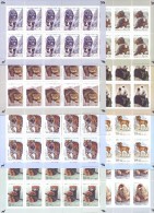 2008. Kyrgyztsan, Animals Of Kyrgyzstan, 8 Sheetlets Perforated, Mint/** - Kirghizistan