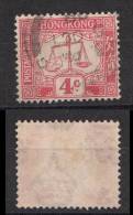 China Hong Kong Postage Due Mi# 3Y Used - Timbres-taxe