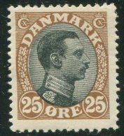DENMARK Yvert # 107 Mint Hinged VF - Unused Stamps