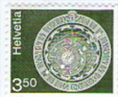 3f 50 Green - HELVETIA ASTRONOMICAL CLOCK - Unmounted Mint - 1973 - - Unused Stamps