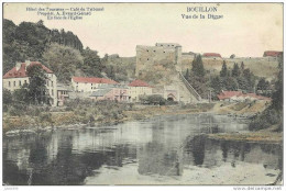 BOUILLON ..-- Rare Vue De La Digue . 1908 Vers BRUGES . Voir Verso . - Bouillon