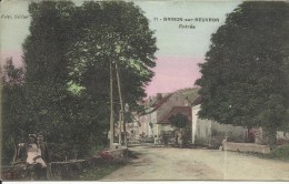 58 BRINON SUR BEUVRON  ENTREE DU BOURG  HABITANTS EN 1919 - Brinon Sur Beuvron