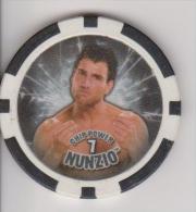 WWE 2008 Wrestling Game Collectible Black Chip By Topps Europe NUNZIO - Abbigliamento, Souvenirs & Varie