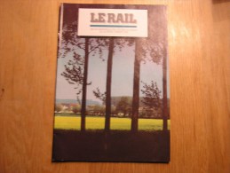 LE RAIL Bruxelles Paris (2)  Régionalisme Revue 7/1996 Mensuel SNCB NMBS Chemins Fer Train Autorail - Chemin De Fer & Tramway
