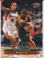 WNBA 2003 Fleer Card RITA WILLIAMS Women Basketball SEATTLE STORM - Tarjetas