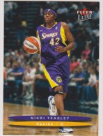 WNBA 2003 Fleer Card NIKKI TEASLEY Women Basketball LOS ANGELES SPARKS - Trading-Karten