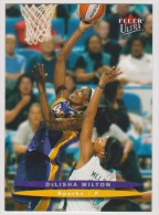 WNBA 2003 Fleer Card DeLISHA MILTON Women Basketball LOS ANGELES SPARKS - Trading Cards