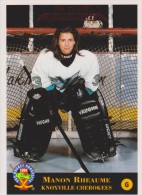1994 Classic Pro Prospects Hockey  #250 Card MANON RHEAUME CANADA Women ICE HOCKEY - Tarjetas
