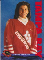 1994 Classic Pro Hockey  #120 Card MANON RHEAUME CANADA Women ICE HOCKEY - Trading Cards