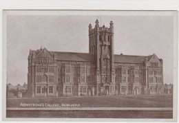 AKGB United Kingdom Postcard Newcastle - Armstrong's College - 1926 - Newcastle-upon-Tyne