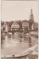 AKDE Germany Postcard Radium-Solbad Kreuznach - Brückenäusen - Bridge - Traditional Houses - 1930 - Bad Kreuznach