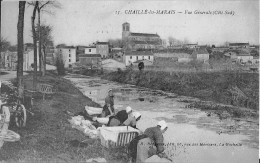 Chaillé Les Marais Vus Générale (Côté Sud)  Très Bon Etat - Chaille Les Marais