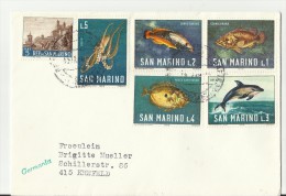 SAN MARINO CV  1966 FISCHE - Briefe U. Dokumente