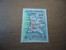 Angola: Landkarte - Angola