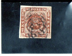 B - 1851 Danimarca - Regno Di Federico VII - Stemma - Used Stamps