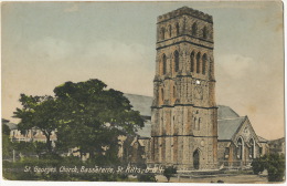 St Kitts Basseterre St Georges Church BWI  Edit E. Johns To Roseau Dominica - Altri & Non Classificati