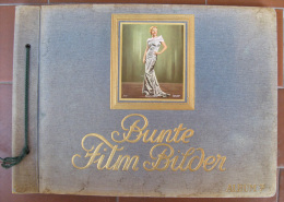 ALBUM FIGURINE CROMOLITOGRAFICHE DI ATTORI BUNTE FILM BILDER ANNI '30 - Sammelbilderalben & Katalogue