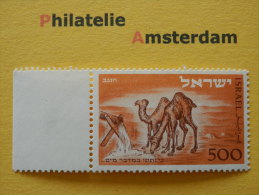 Israel 1950, ELAT POSTOFFICE / DROMEDARY CAMEL: Mi 54, ** - Nuevos (sin Tab)