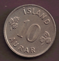 ICELAND 10 AURAR 1969 - Iceland