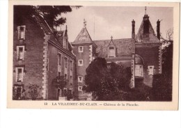 86-----LA VILLEDIEU-DU-CLAIN---chateau De La Planche--voir 2 Scans - La Villedieu Du Clain