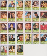 Part Movie Set Of Small Playing Cards 27 BOLLYWOOD CINEMA Actors - Autres & Non Classés