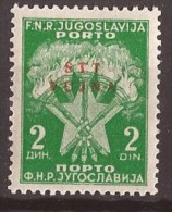 1952  11-18  TRIESTE ZONA B  JUGOSLAVIJA SLOVENIJA PORTO  MNH - Ungebraucht