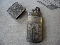 BRIQUET ESSENCE ANCIEN VINTAGE Dans Son Jus En état De Fonctionnement - Other & Unclassified