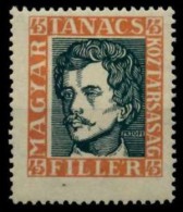 Ungheria - 1919 - Nuovo/new - Personaggi Famosi - Mi N. 262 - Unused Stamps