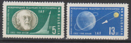 Bulgarie N° PA 91 - 92 *** 13ème Congrès De La Féd Intern D'Astronautique à Varna : Professeur K.E. Tsiolkovsk - 1962 - Luchtpost