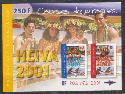 **2001 POLINESIA FRANCESE HEIVA 2001 SHEET MNH - Ungebraucht