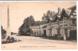 Le Perray-en-Yvelines  (78)  La Croix St-Jacques - Cachet Service Aéronautique, DCA Poste De Rambouillet - Le Perray En Yvelines