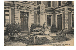 70 - SAINT-FLORENT-LE-VIEL - Cour De La Mairie - Le Monument Aux Morts Pour La Patrie - Other & Unclassified