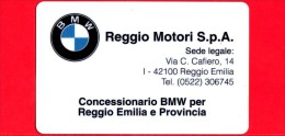 VIACARD - Viacard Pubblicitarie - Reggio Motori Spa - Tessera N. 257 - 50.000 - Tec - Otros & Sin Clasificación