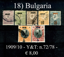 Bulgaria-0018 - Emissione 1909-10 (o) Used - Qualità A Vostro Giudizio. - Used Stamps