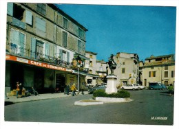 84 - Cadenet - La Place - Editeur: La Cigogne N° 8402605 (voitures, Automobile) - Cadenet