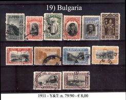 Bulgaria-0019 - Emissione 1911 (o) Used - Qualità A Vostro Giudizio. - Used Stamps