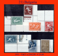 Bulgaria-0021 - Emissione 1931 (o) Used - Qualità A Vostro Giudizio. - Used Stamps